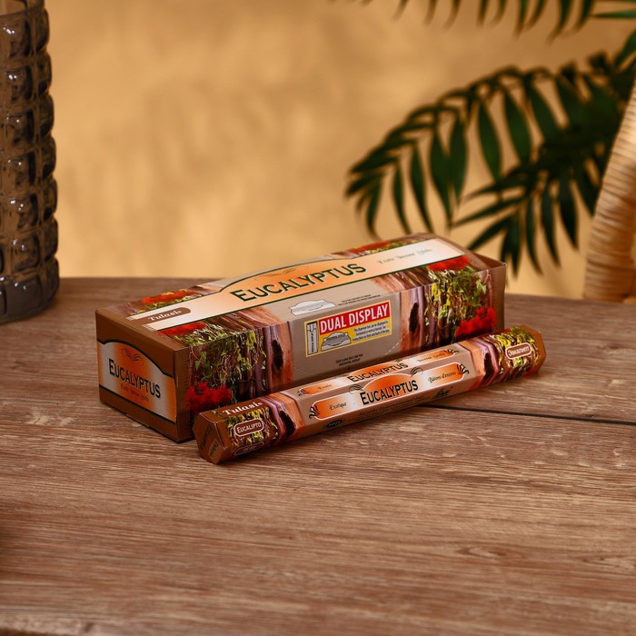 

Благовония "Tulasi" 20 аромапалочек Eucalyptus, Indian style