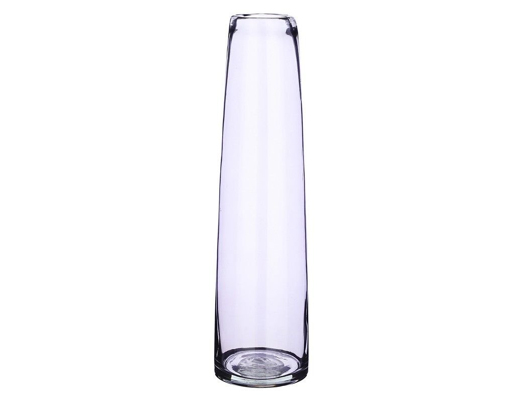 фото Стеклянная ваза ксандра, дымчатая, 37 см, edelman, mica