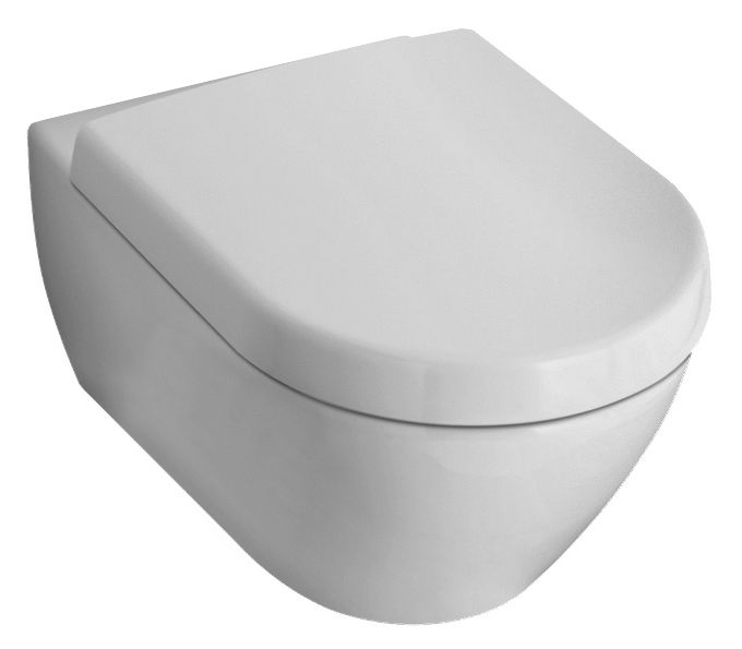 фото Унитаз подвесной villeroy & boch subway 2.0 plus 5600 10r1 alpin