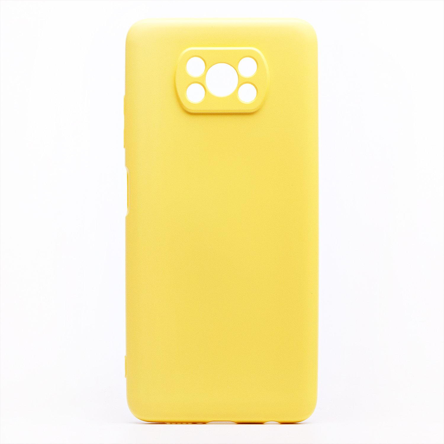 

Чехол накладка Activ Full Original Design BaseMarket для Xiaomi Poco X3 Pro (желтый)