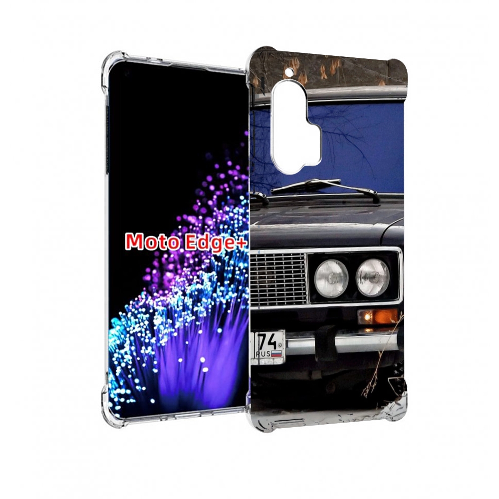 

Чехол MyPads lada лада ваз 1 для Motorola Edge+ Plus, Прозрачный, Tocco