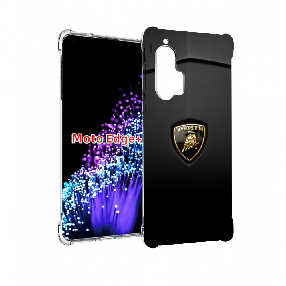 

Чехол MyPads lamborghini ламба 3 для Motorola Edge+ Plus, Прозрачный, Tocco