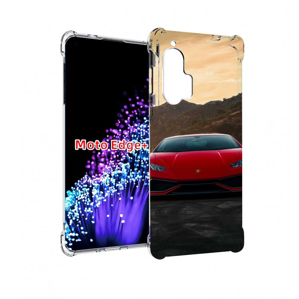 

Чехол MyPads lamborghini ламборгини 1 мужской для Motorola Edge+ Plus, Прозрачный, Tocco