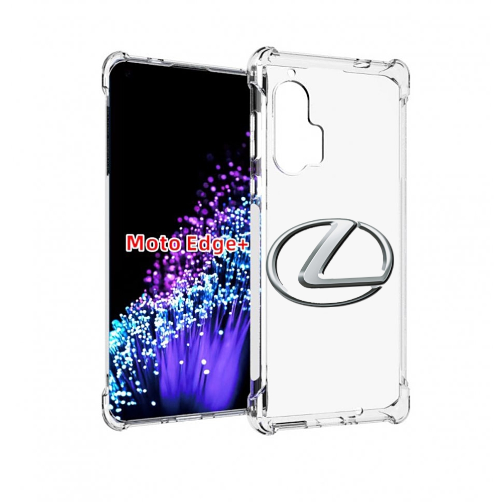 

Чехол MyPads lexus-лексус-5 мужской для Motorola Edge+ Plus, Прозрачный, Tocco