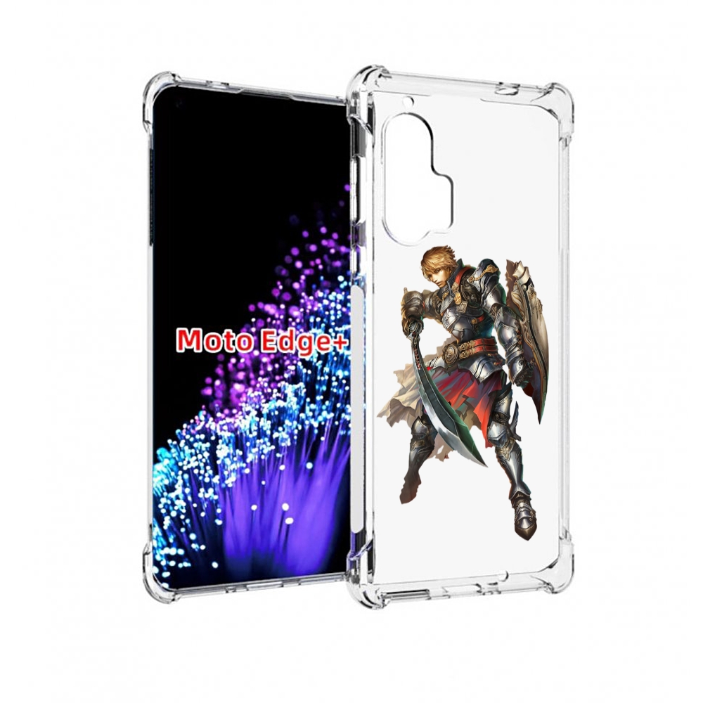 

Чехол MyPads lineage-2 для Motorola Edge+ Plus, Прозрачный, Tocco