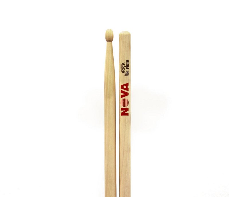 VIC FIRTH NROCK NOVA барабанные палочки, орех, деревянный наконечник