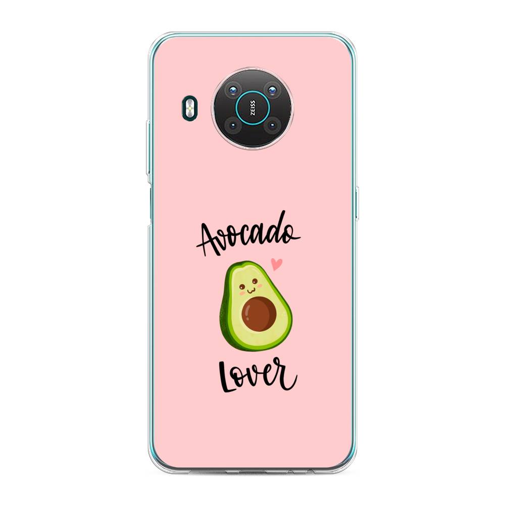 

Чехол на Nokia X20 "Avocado lover", Розовый;зеленый, 124750-6