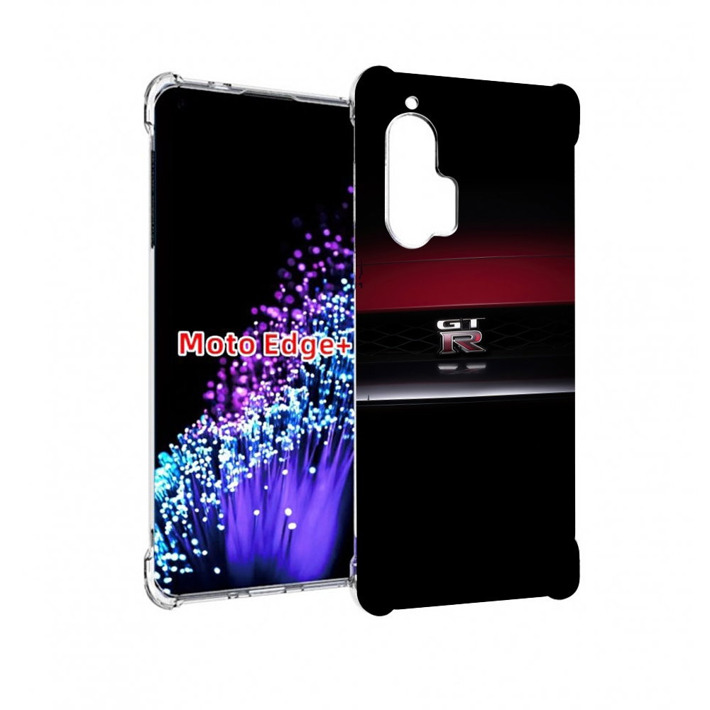

Чехол MyPads nissan ниссан 1 мужской для Motorola Edge+ Plus, Прозрачный, Tocco