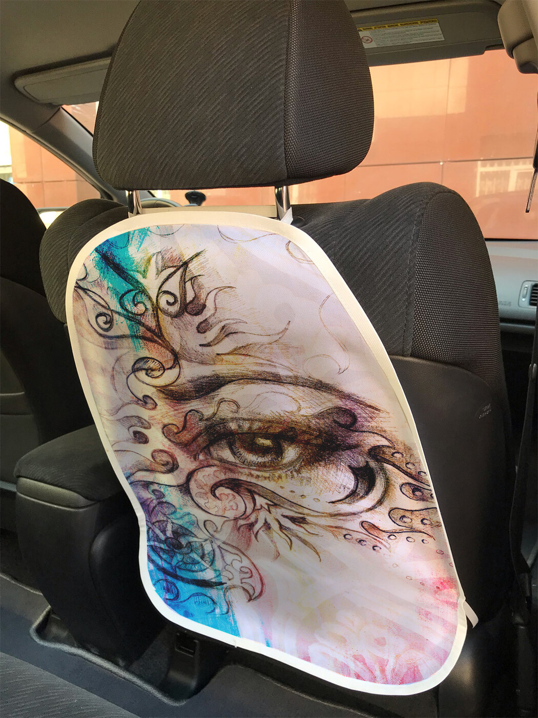 

Накидка на спинку сиденья JoyArty Загадочный взгляд, 45х62, Загадочный взгляд