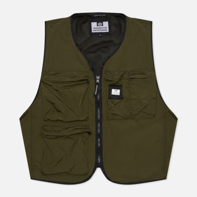 

Мужской жилет Weekend Offender Compton Blvd оливковый, Размер S, Зеленый, Compton Blvd