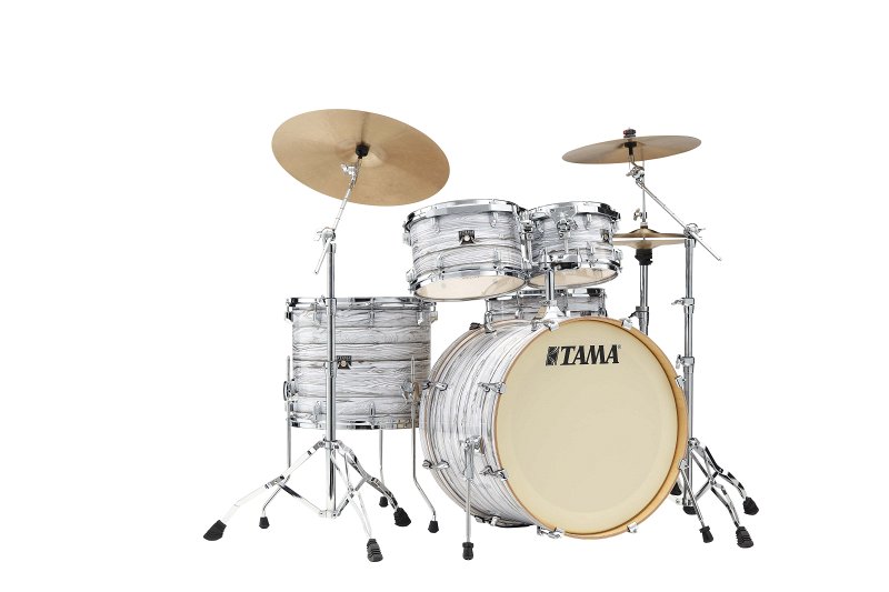 

TAMA CK52KRS-ICA SUPERSTAR CLASSIC WRAP FINISHES ударная установка из 5-ти барабанов, Серый;белый, TAMA CK52KRS-ICA SUPERSTAR CLASSIC WRAP FINISHES