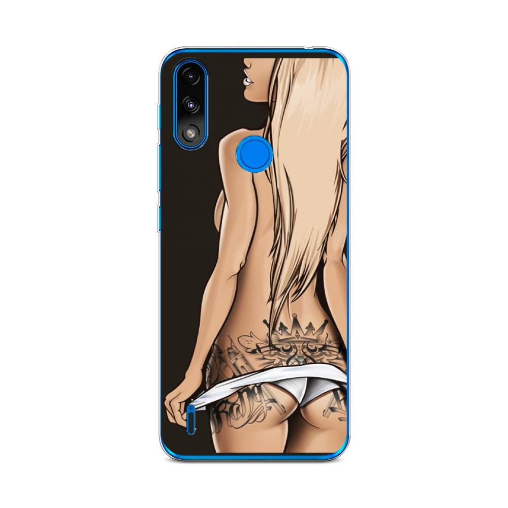 

Чехол на Lenovo K13/Motorola Moto E7 Power "Обнаженная девушка", 113050-6