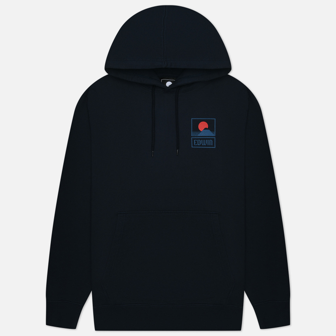 

Худи мужское Edwin I029284.NYB.67 синее 2XL, I029284.NYB.67