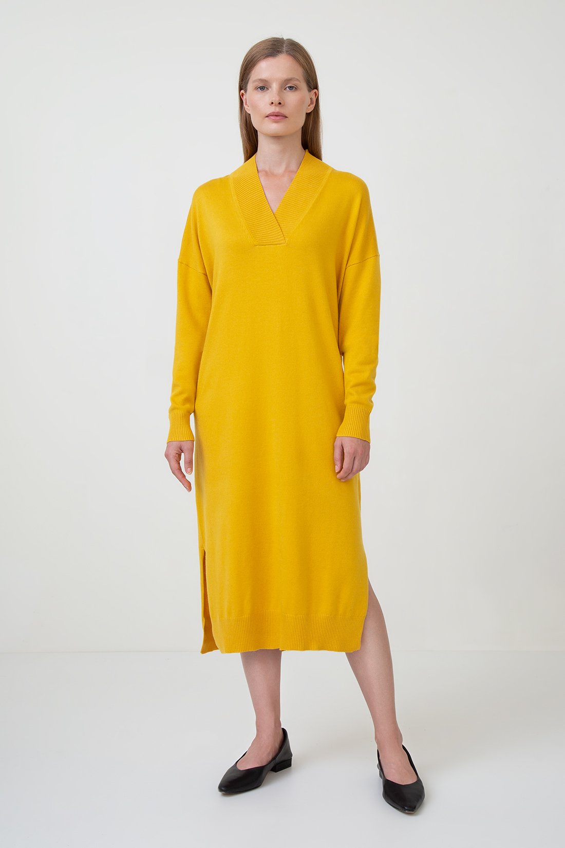 Платье женское Baon B4523517 желтое XS