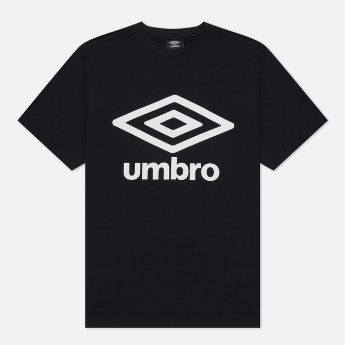 Мужская футболка Umbro FW Large Logo чёрный, Размер S