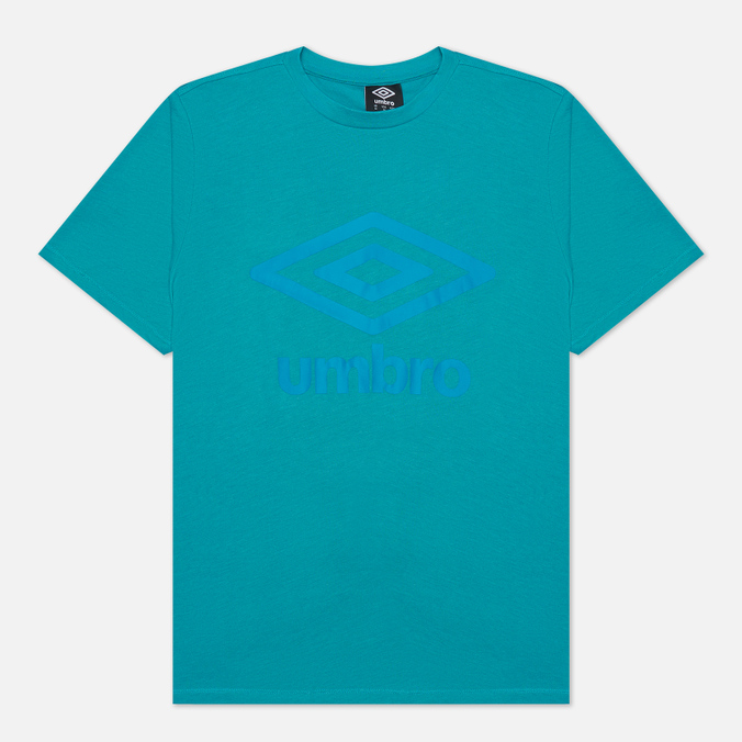 

Мужская футболка Umbro FW Large Logo голубой, Размер L, FW Large Logo