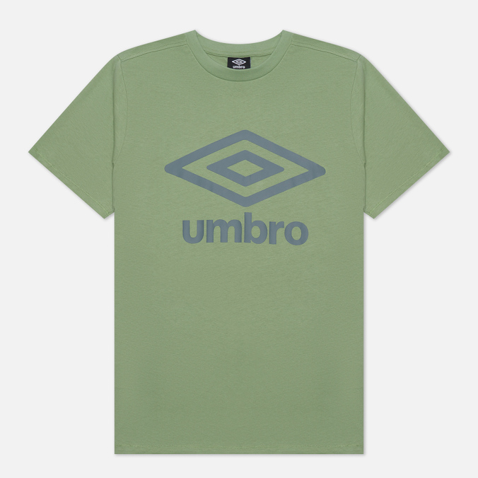 Мужская футболка Umbro FW Large Logo зелёный, Размер S