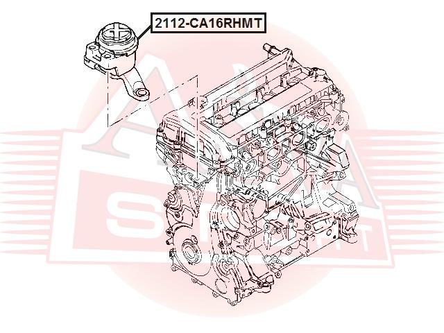 

Опора двигателя ASVA 2112CA16RHMT