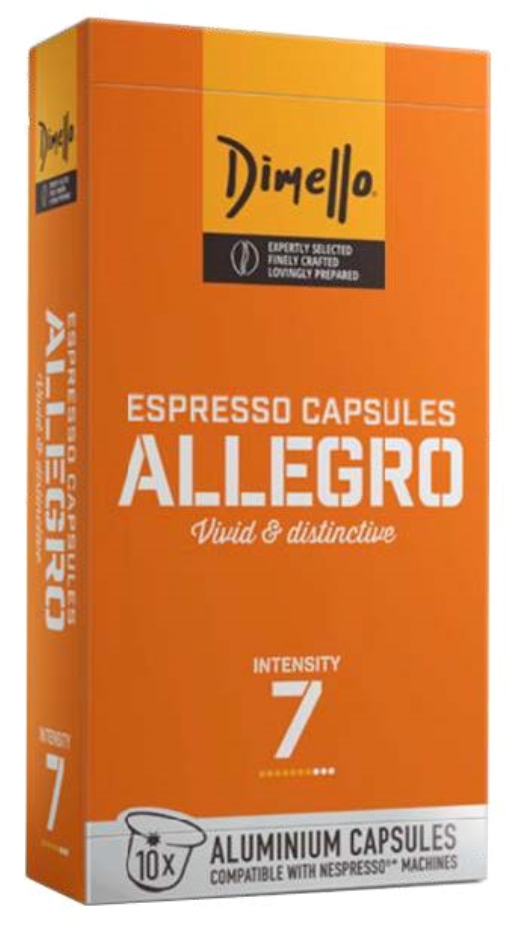 Кофе Dimello в капсулах Allegro, 6 упаковок по 10 шт