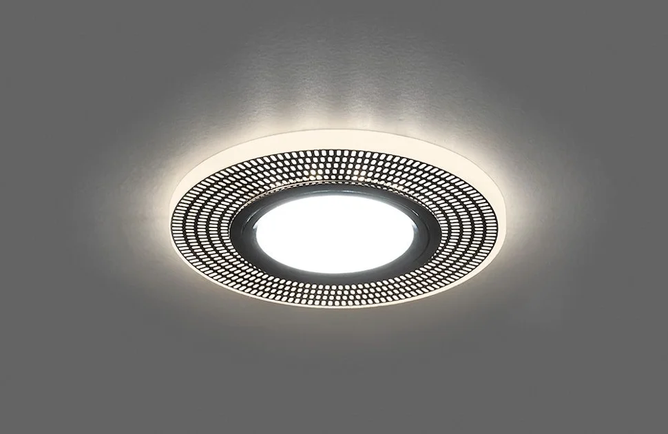 

Светильник Feron CD956 15LEDx2835 SMD 4000K, MR16 50W G5.3 белый матовый, хром
