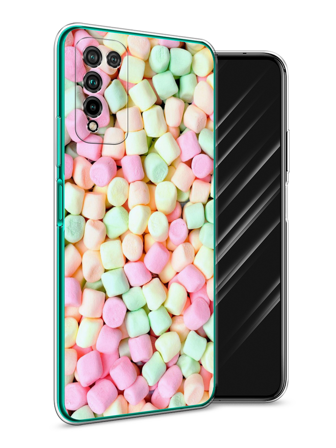 

Чехол Awog на Honor 10X Lite "Marshmallows", Зеленый;желтый;розовый, 6104650-10