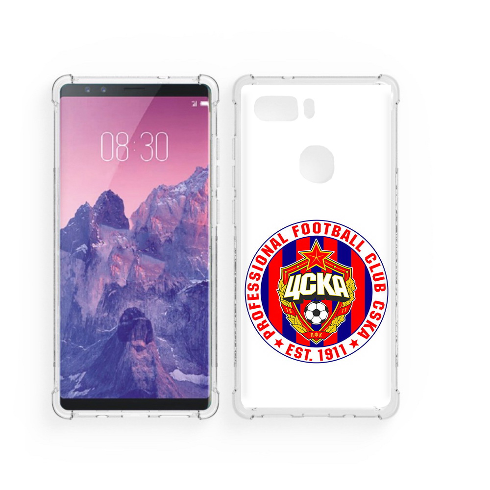 

Чехол MyPads Tocco для ZTE Nubia Z17S ФК ЦСК логотип (PT94929.470.178), Прозрачный, Tocco