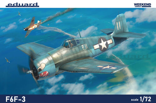 

Сборная модель Eduard 1/72 Истребитель F6F-3 7457