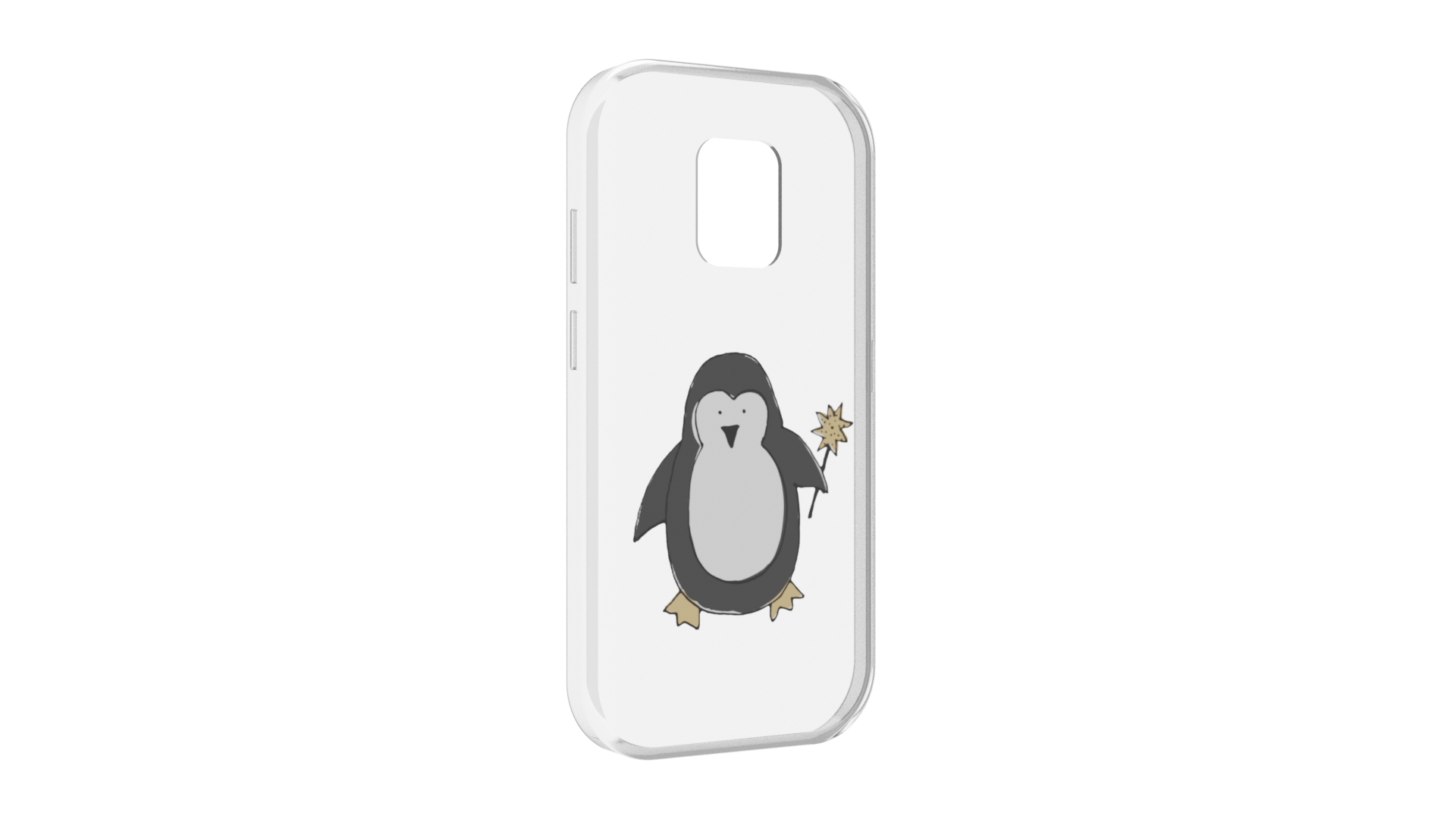 

Чехол на Lenovo K14 Plus/Motorola Moto E20/E30/E40 "Восход 11", Прозрачный, Tocco