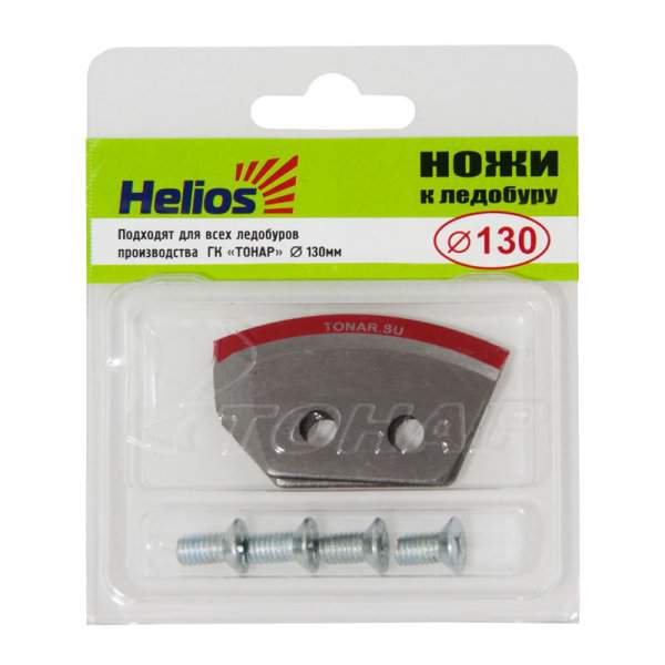 

Ножи для ледобура Helios 130L полукруглые, мокрый лед, левое вращение NLH-130L.ML, Серый, NLH-130L.ML