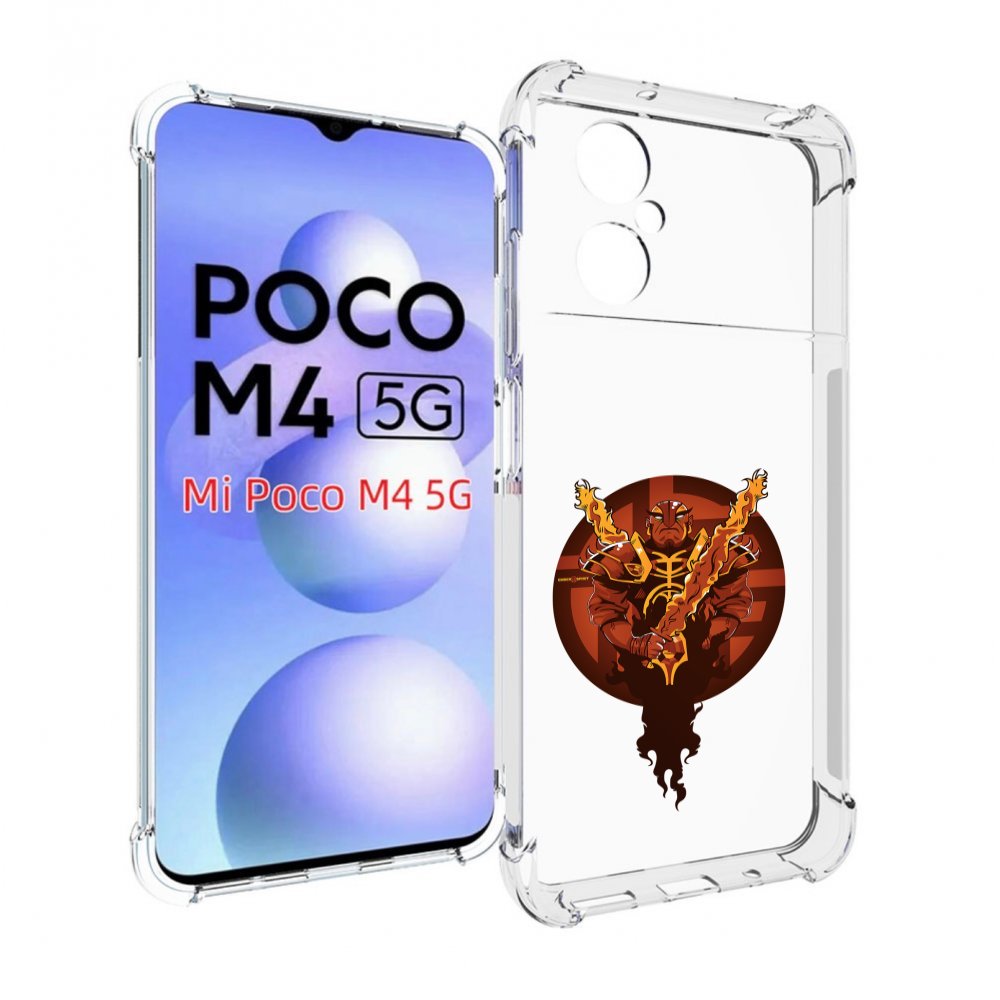 

Чехол MyPads ember spirit для Xiaomi Poco M4 5G, Прозрачный, Tocco