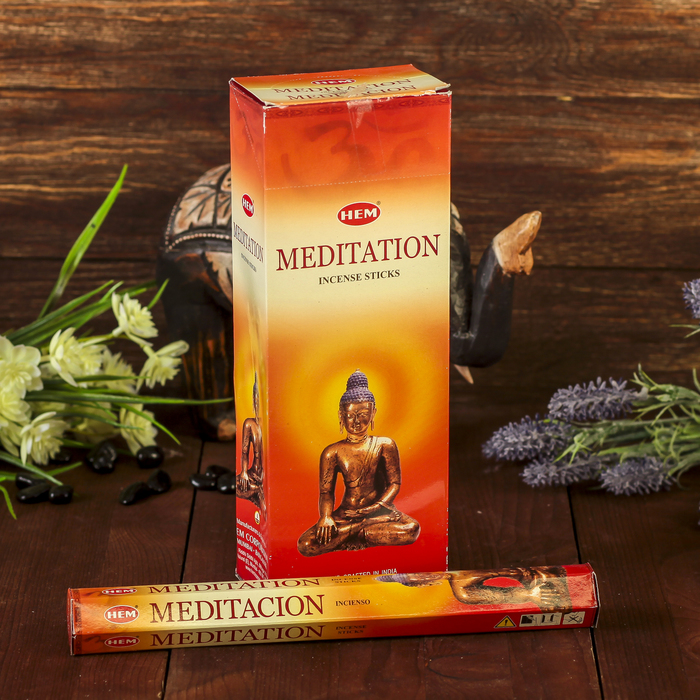 

Благовония "HEM" 20 палочек угольные meditation