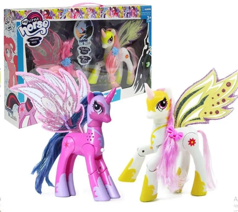 Фигурки My Little Horse пони Принцесса Селестия и Пинки Пай