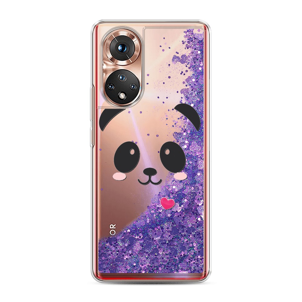 

Чехол Awog на Honor 50/Nova 9 "Влюбленный панда контур", Разноцветный, 6106192-1