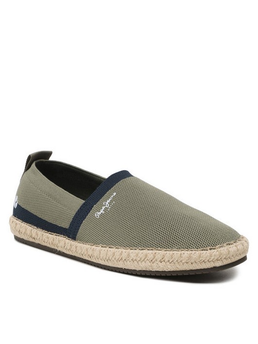 Эспадрильи мужские Pepe Jeans Tourist Camp Knit PMS10313 хаки 42 EU