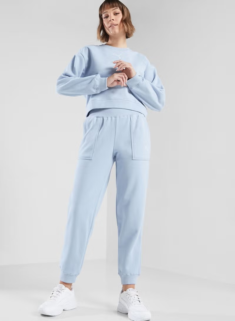 

Костюм женский PUMA Loungewear Suit 67002579 голубой XL, Loungewear Suit