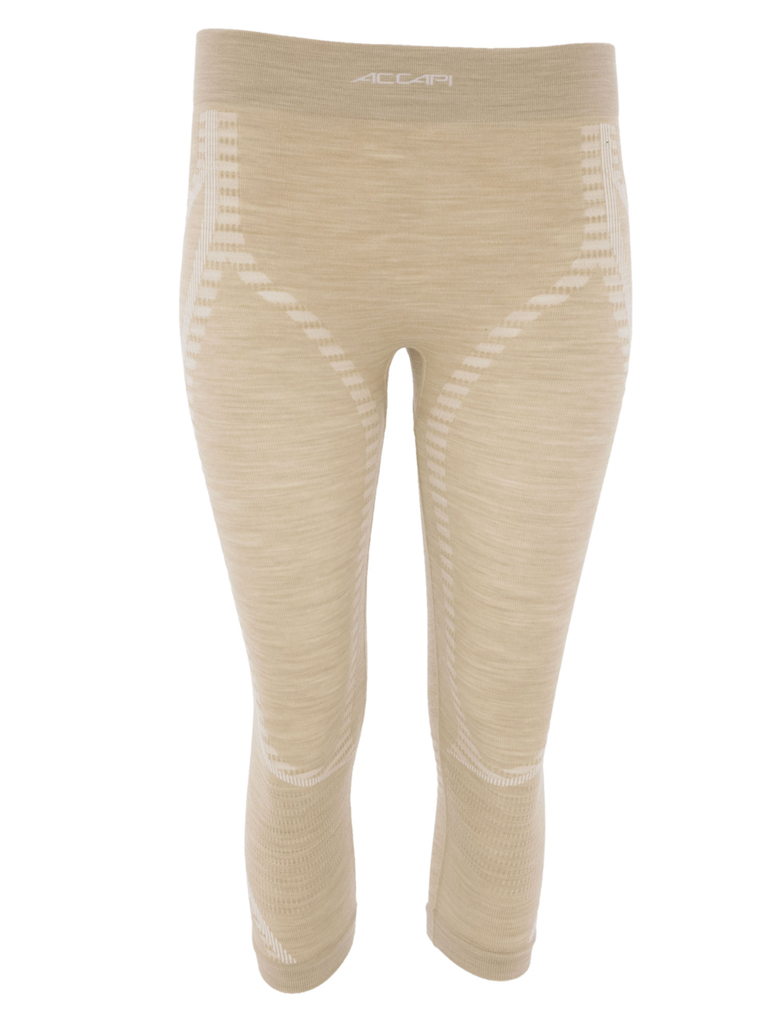 Кальсоны Accapi Ergowool 3/4 Pants W Nude/White XS INT