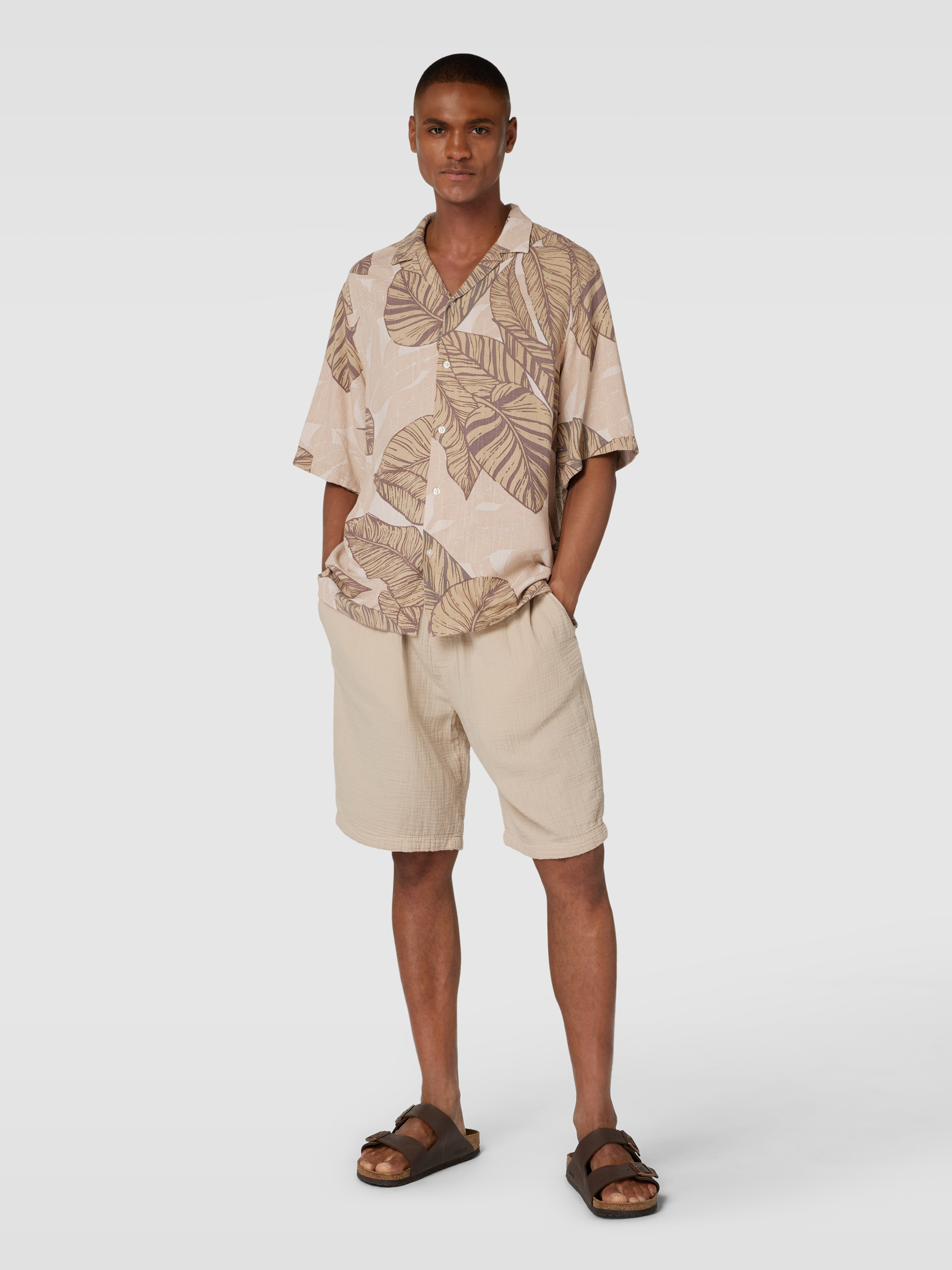

Рубашка мужская Jack & Jones Premium 1807165 бежевая S доставка из-за рубежа, Бежевый, 1807165