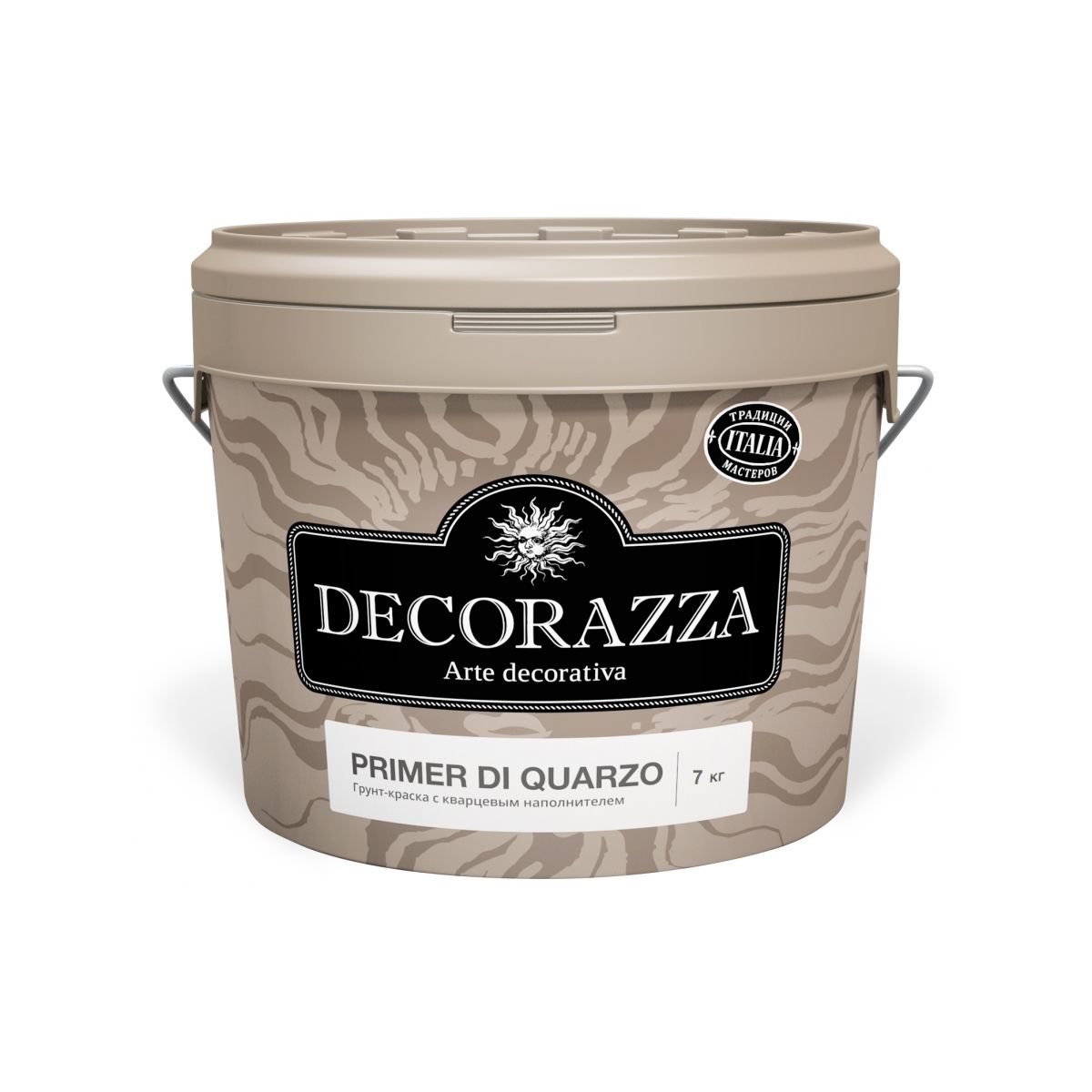 фото Грунт-краска decorazza primer di quarzo, 7 кг