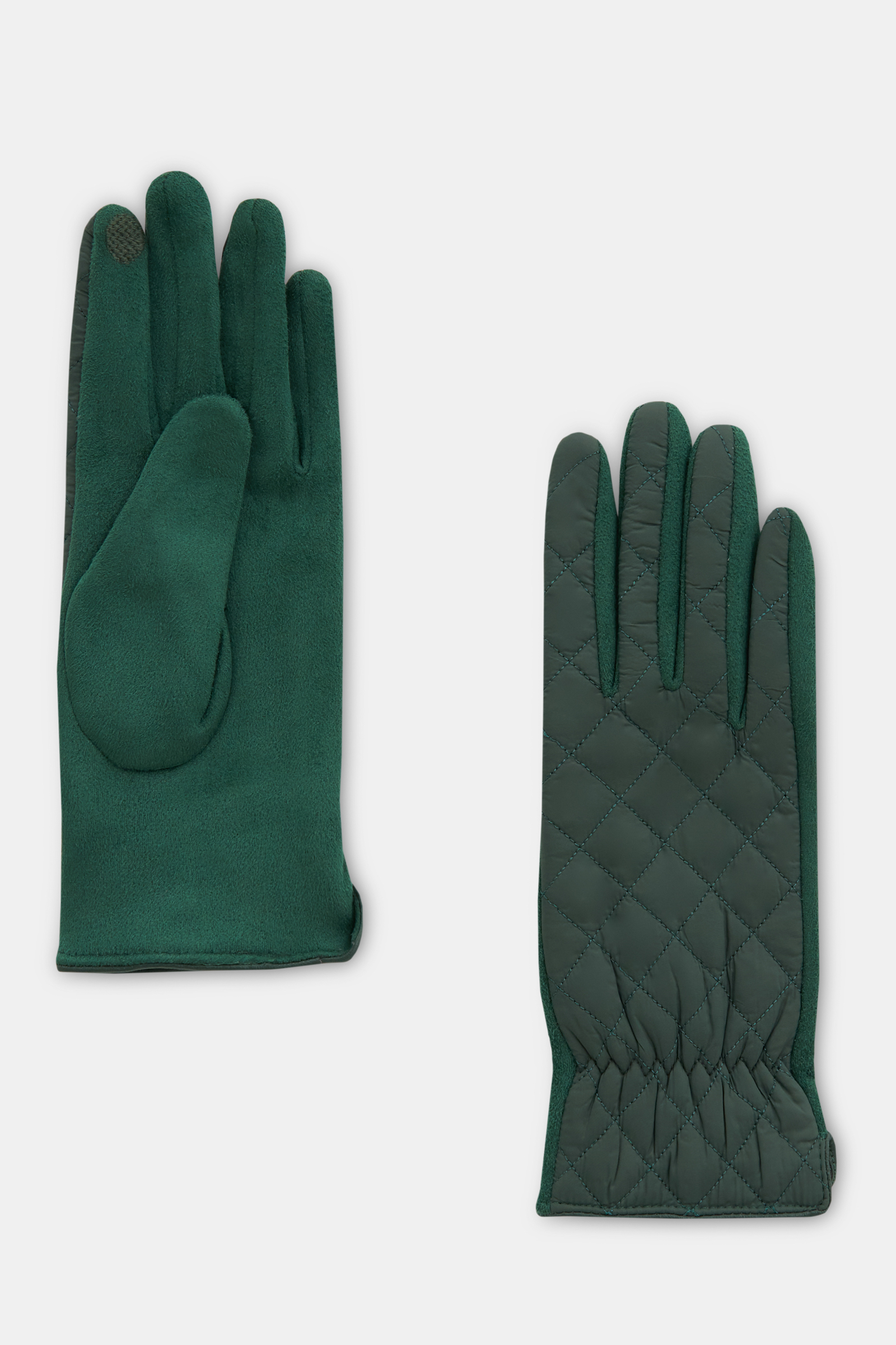 

Перчатки женские Finn Flare FAD11305 thyme, р, Зеленый, FAD11305
