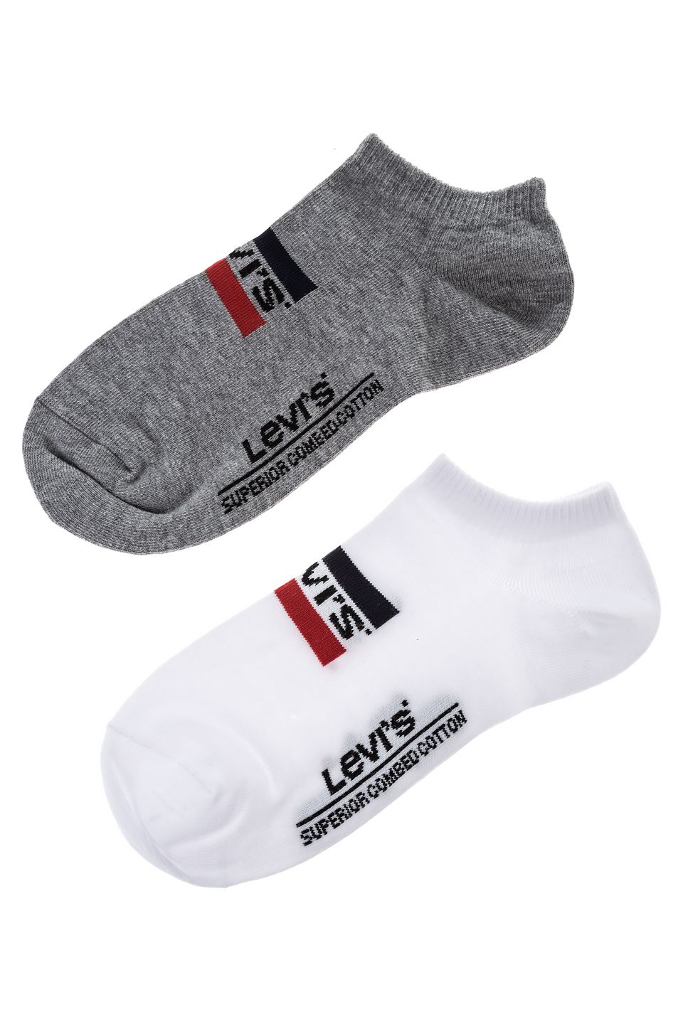 

Комплект носков мужских Levi’s® 3715701640 белые - US, Разноцветный, 3715701640