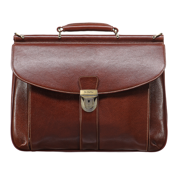 

Портфель мужской Dr.Koffer B500060-02 коричневый, B500060-02