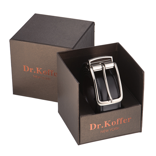 

Ремень мужской Dr.Koffer R023T01120-50 черный, R023T01120-50