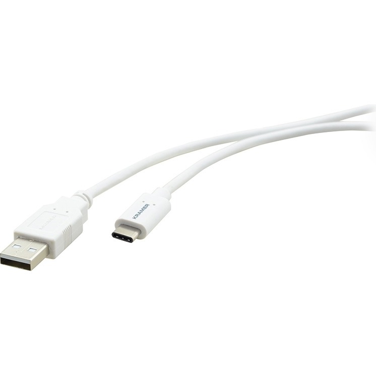 Кабель Kramer C-USB/CA-6 1.8m USB - USB Type-C 1.8 м, белый