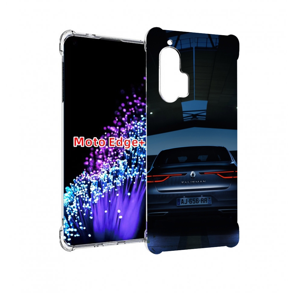 

Чехол MyPads renault рено 1 для Motorola Edge+ Plus, Прозрачный, Tocco