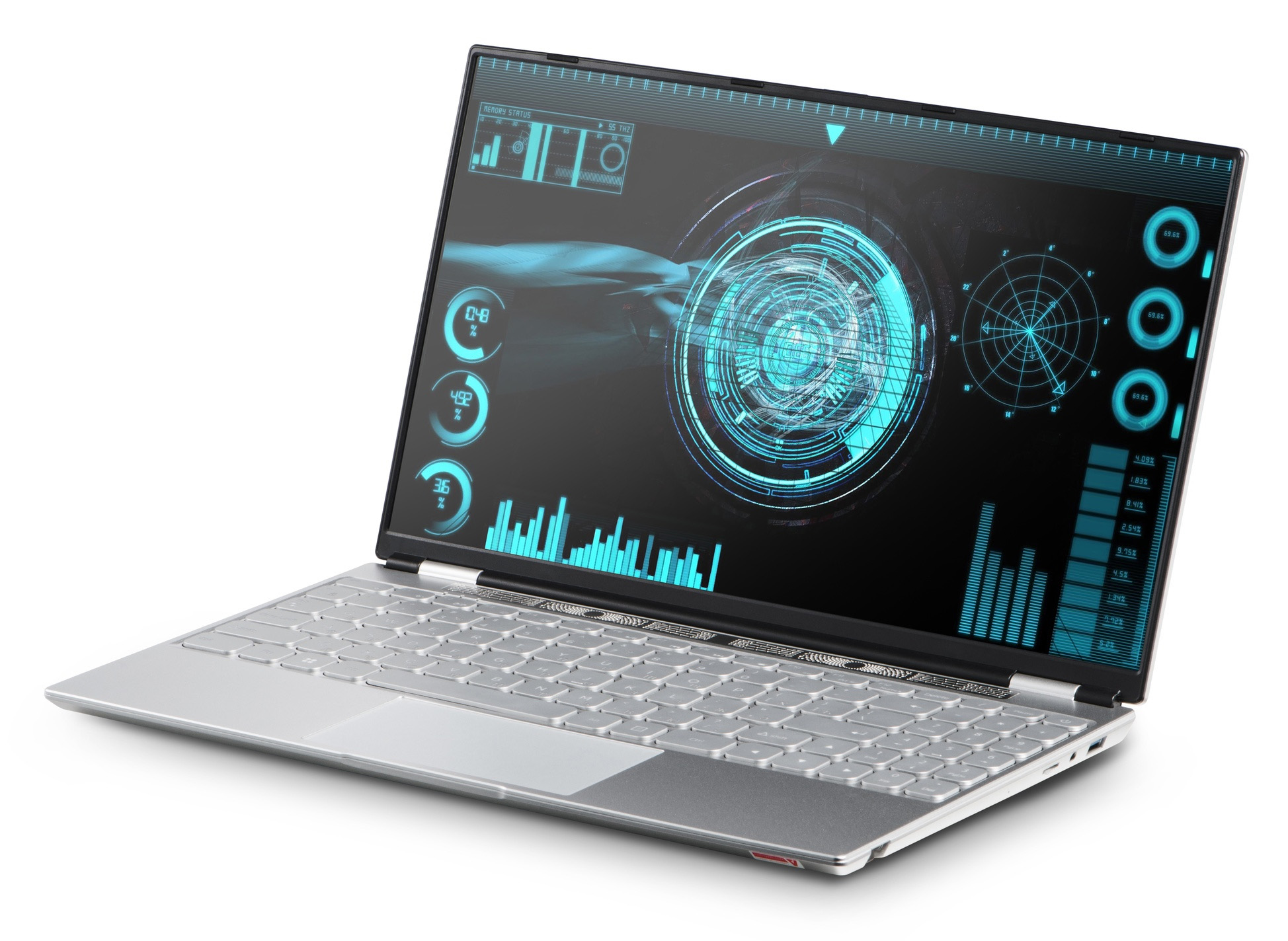 

Ноутбук Azerty AZ-1527 Silver (10031200579T), AZ-1527