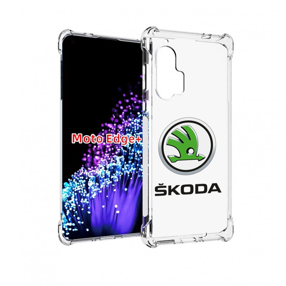 

Чехол MyPads skoda-шкода-4 мужской для Motorola Edge+ Plus, Прозрачный, Tocco