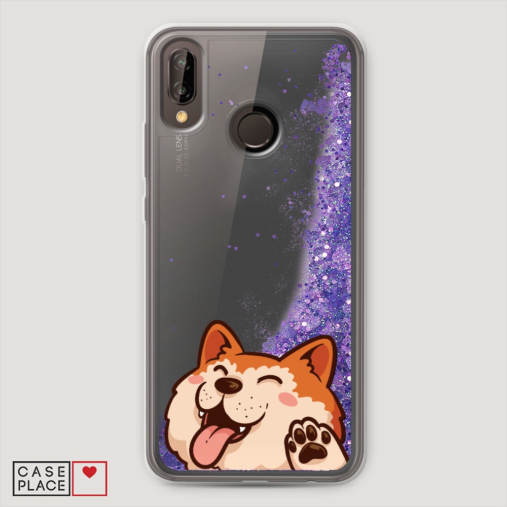 

Чехол Awog на Huawei P20 Lite/Nova 3e "Акита-ину машет", Разноцветный, 64492-1