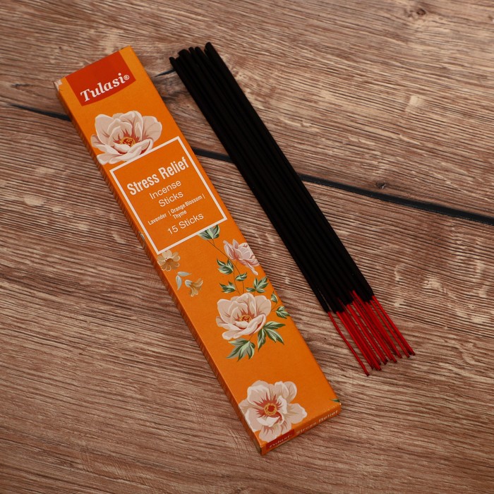 

Благовония "Tulasi" 15 аромапалочек Stress relief, Indian style