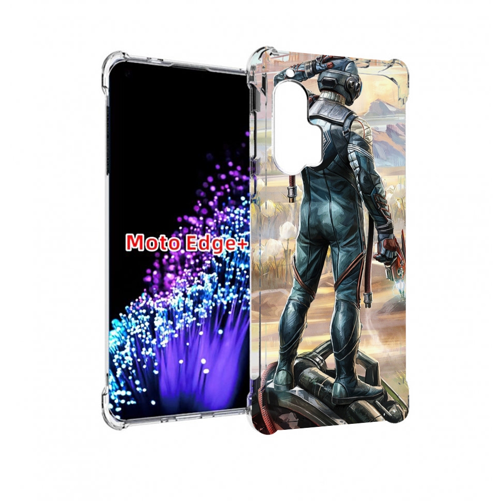

Чехол MyPads the-outer-worlds для Motorola Edge+ Plus, Прозрачный, Tocco