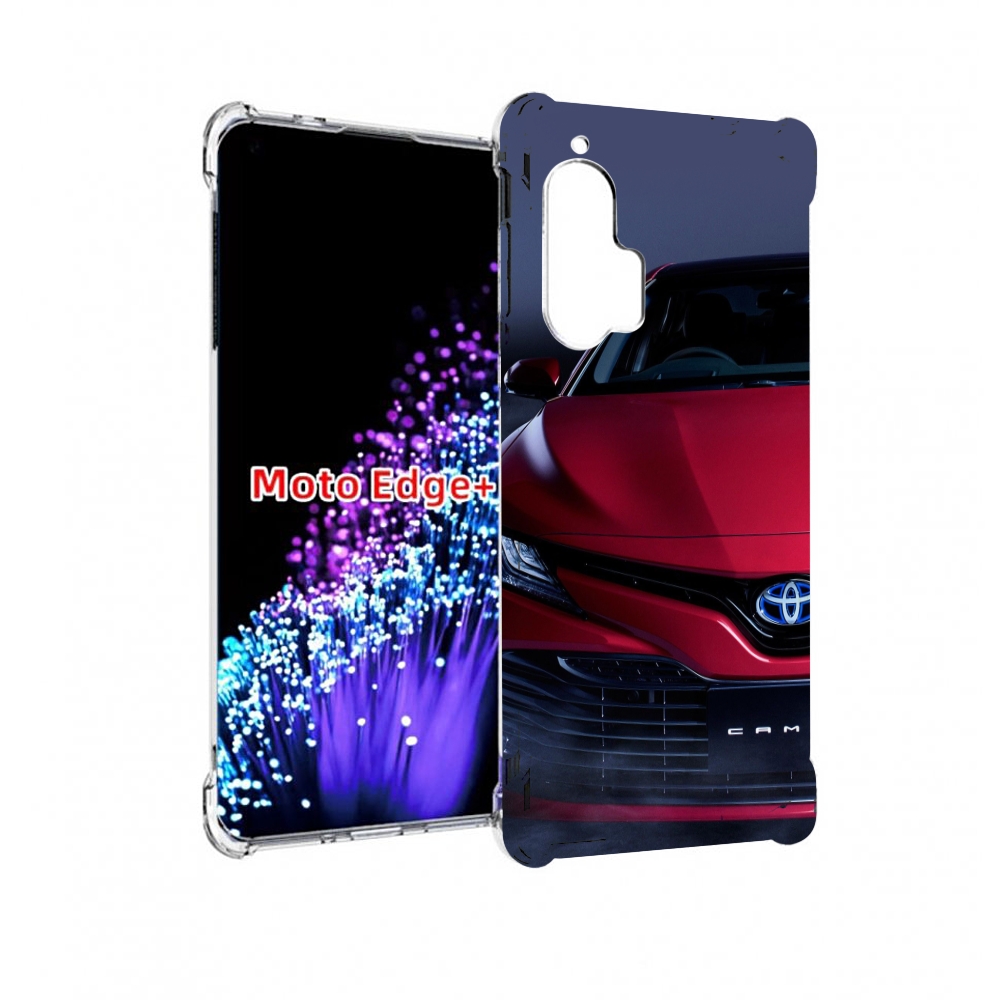 

Чехол MyPads toyota тоиота 1 для Motorola Edge+ Plus, Прозрачный, Tocco